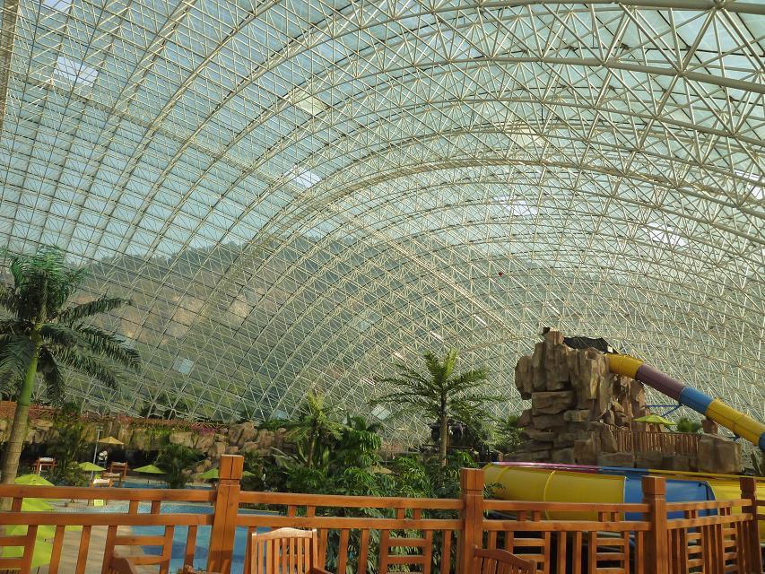 白银游乐场网架